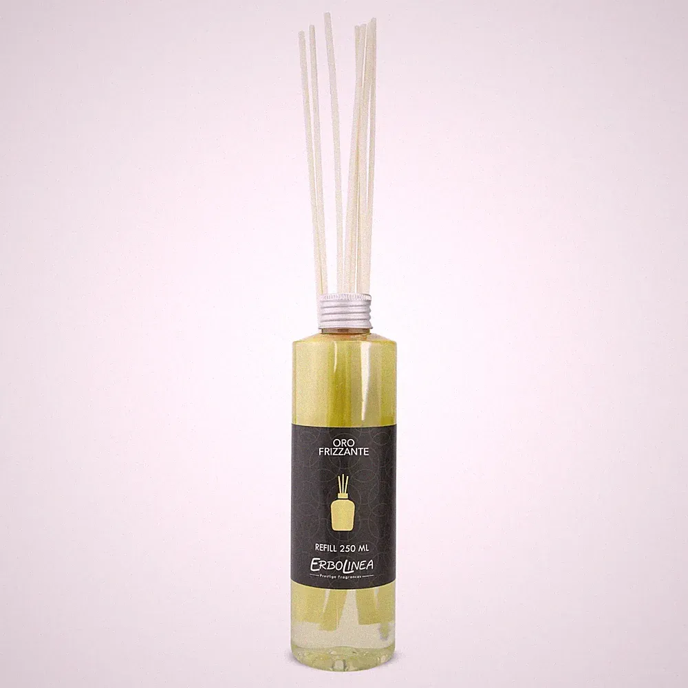 Herbolinea Prestige Gold Frizzante Nachfüller Raumduft mit Stäbchen
