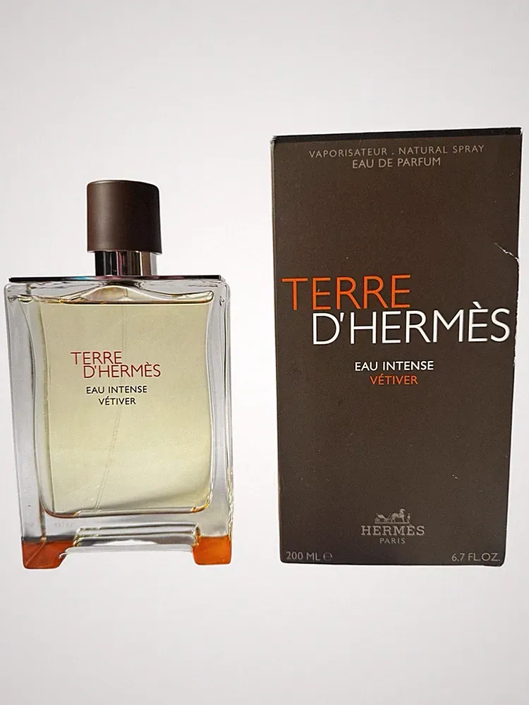 Hermès Terre d`Hermès Eau Intense Vetiver Eau de Parfum 200 ml Original NEU&OVP