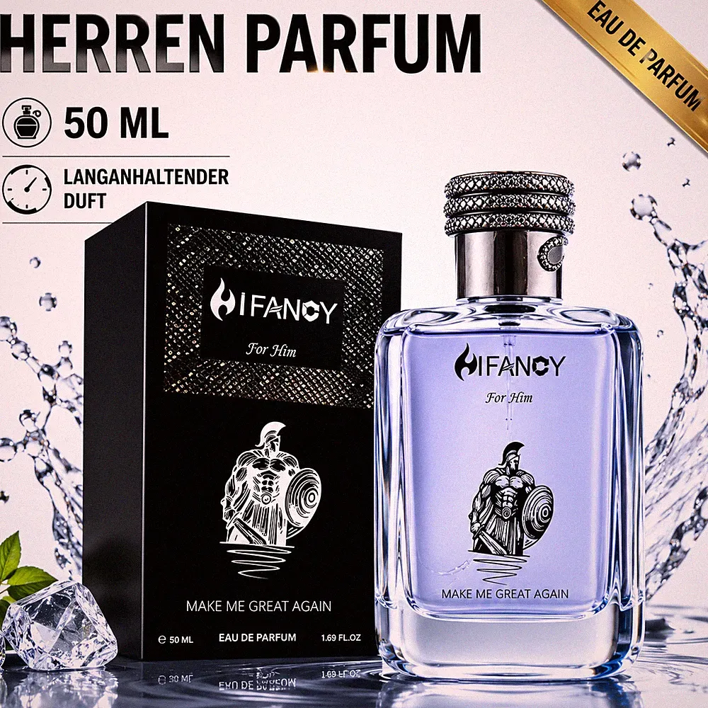 Herren Eaude Parfum 50ml Langanhaltend Orientalisch Holzig EDP Spray Duft Männer