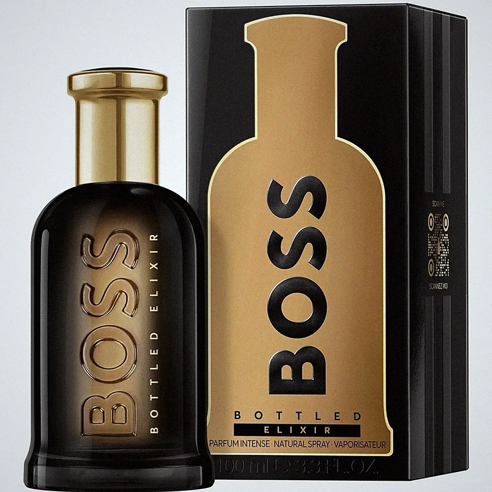 Herren-Parfüm BOSS BOTTLED ELIXIR 100 ml Parfum Intense Spray Neu & Ovp in Folie