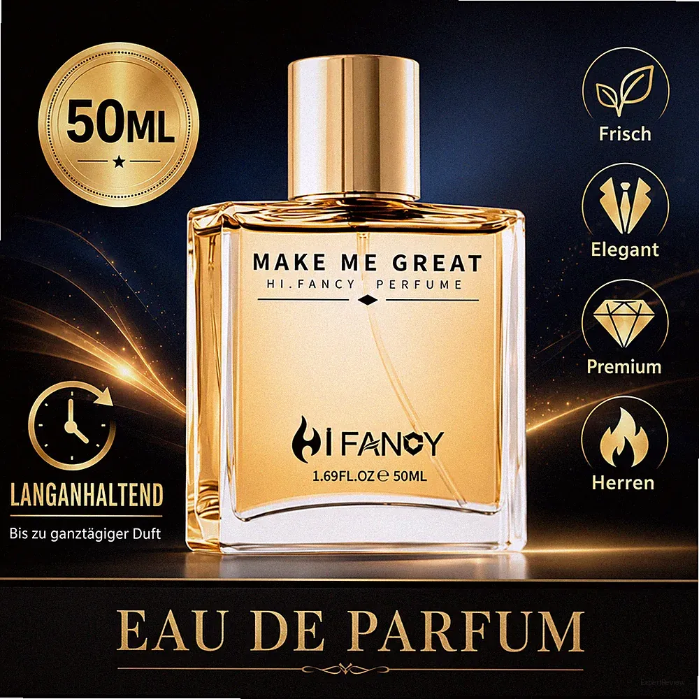 Herren Parfum 50ml Eau de Parfum Langanhaltend Frisch Eleganter Herrenduft