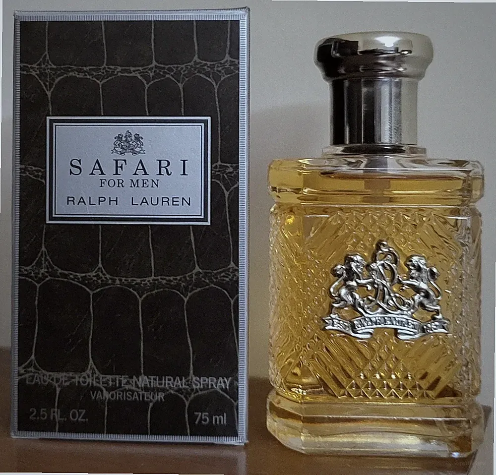 Herren Parfum Eau de Toilette RALPH LAUREN SAFARI 75 ml Spray Vintage 1991 Neu