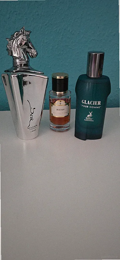 🌟 Herren Parfum Set - Lattafa Maahir Legacy, Glacier Pour Homme, Sultan 9 🌟