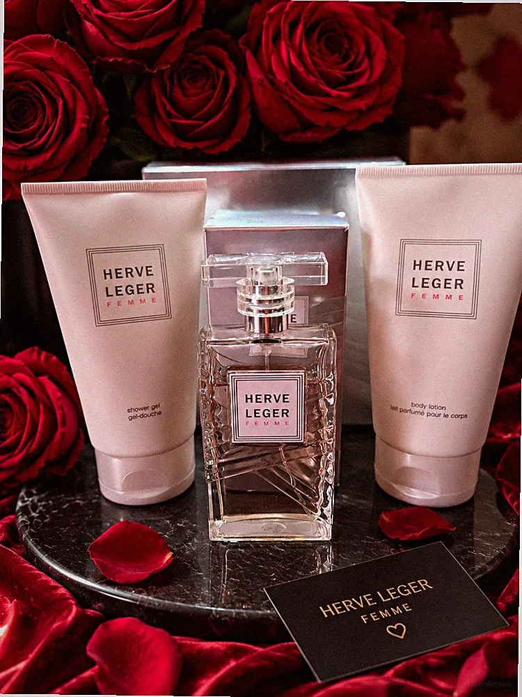 Herve Leger Femme Geschenkset Eau de Parfum Spray 50 ml Bodylotion Duschgel