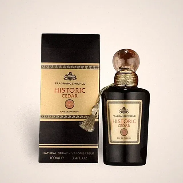 Historic Cedar | Unisex Eau De Parfum 100ml | von Fragrance World - Amazing Scent