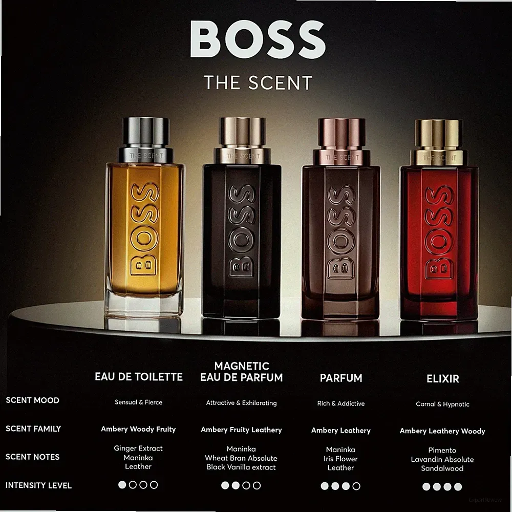 Hugo Boss BOSS 100 m The Scent Parfum Miniaturen-Set 3 Stück ab 1960