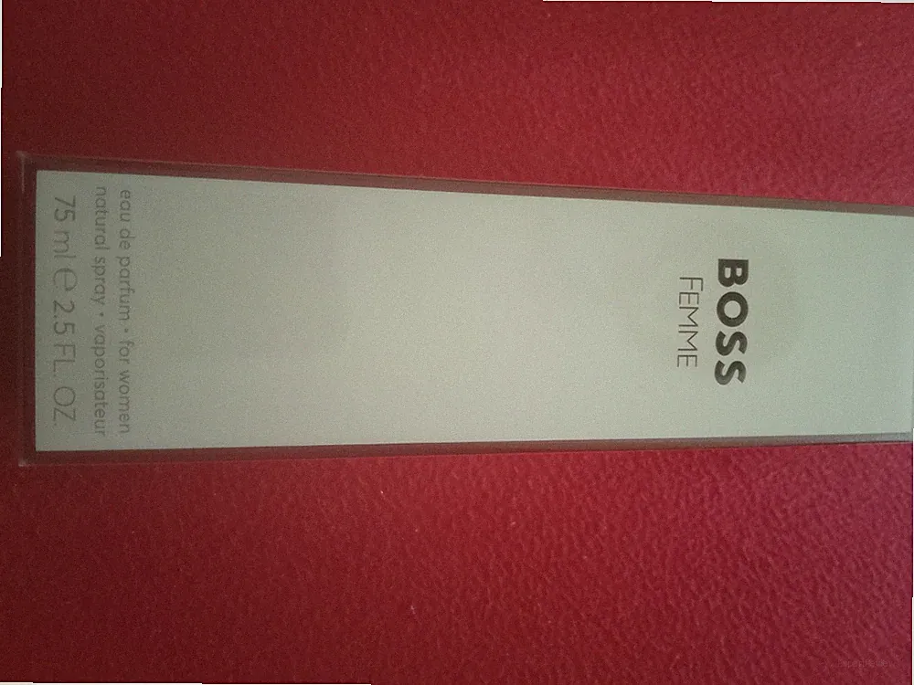 Hugo Boss Femme Eau de Parfum Spray Damen, 75ml