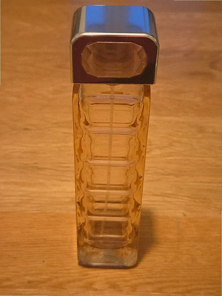 HUGO BOSS ORANGE EAU DE TOILETTE TALL RECTANGLE ETCHED GLASS LEERFLASCHE 75ml
