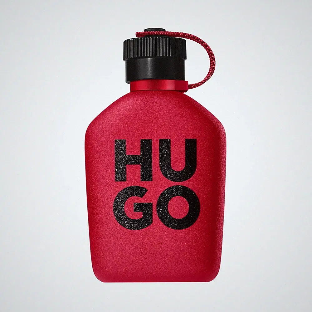 Hugo Intense Eau de Parfum for Men 125 ml (1er Pack), Bianco