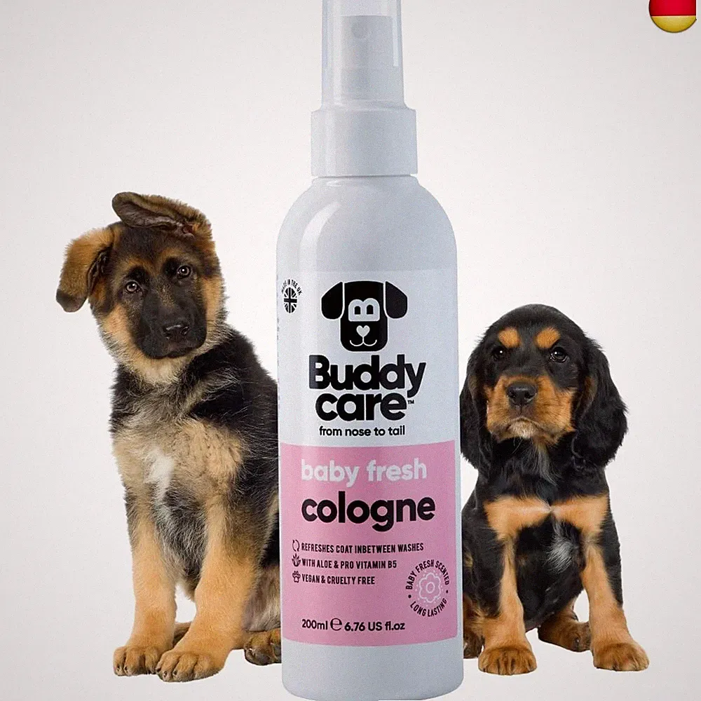 Hundeparfüm Von Buddycare – Duftendes Babyfrisch hunde parfüm – Zart und pudrig