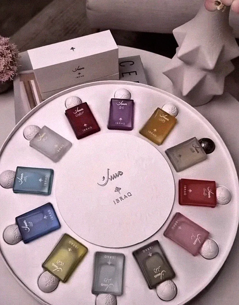 IBRAQ Musk Collection 12x20ml Parfum Geschenkset Unisex Reisedüfte
