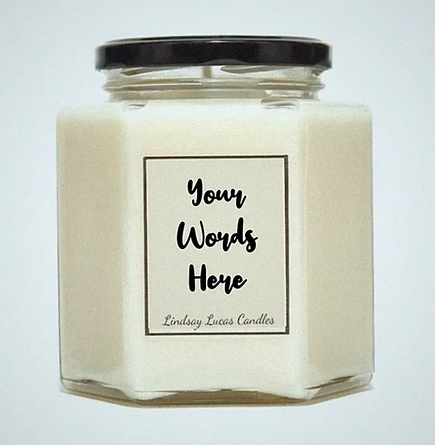 Individuelle Kerze, individuelles Geschenk, Kerzen, Kerze, Spruchkerze, Duftkerzen