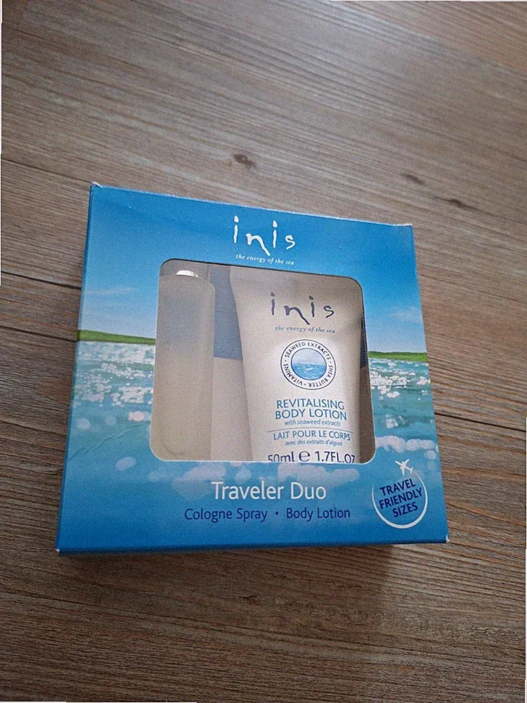 Inis Traveler Duo, Reiseset Cologne Spray, Body Lotion