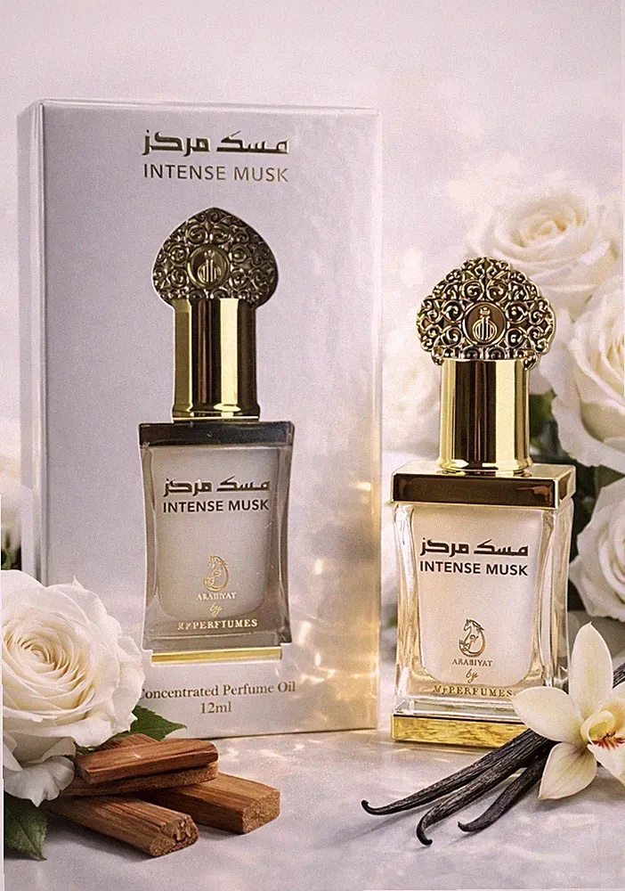 Intense Musk Parfümöl 12ml arabisch Öl ohne Alkohol Islam 100% stark halal