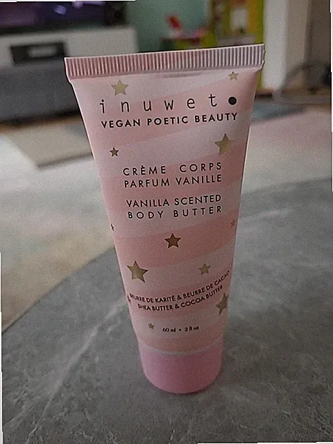 Inuwet Creme Körper Parfum Vanille 60 ml Bodybutter Vegan Shea Cocoa Butter NEU