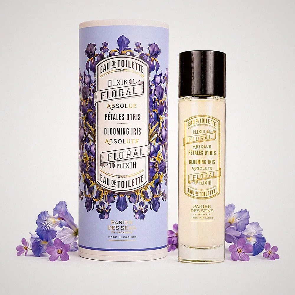 Irisblüten Eau de toilette Damen 50ml für Haar & Körper