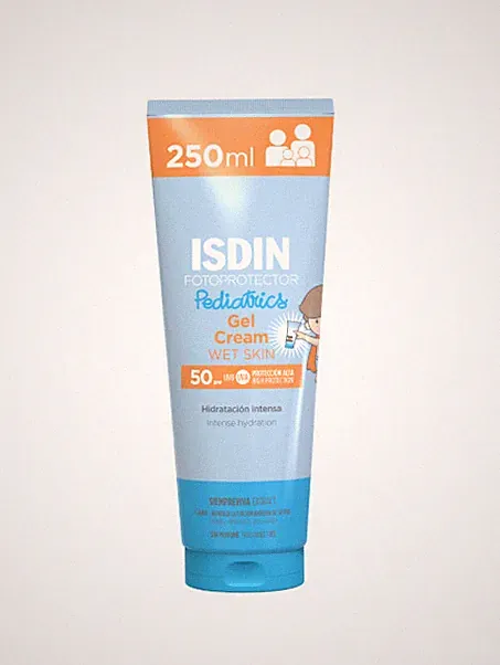 ISDIN Fotoprotector Pediatrics Gel Creme LSF 50+ 250ml Kinder Familie Sonnencreme UK