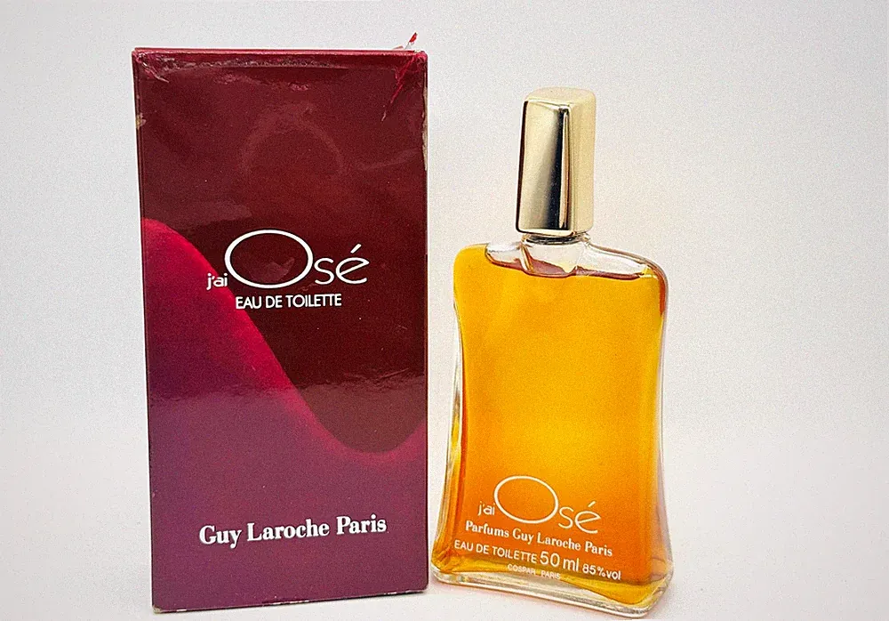 J’Ai Osé Guy Laroche Vintage Woman Parfüm EDT Woman 50 ML Splash Seltene Jai Ose