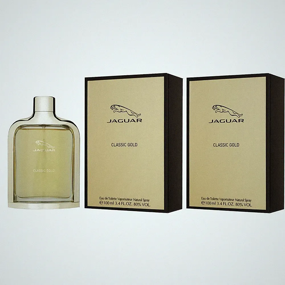 Jaguar Classic Gold 2 x 100 ml Eau de Toilette EDT Set Herrenparfum