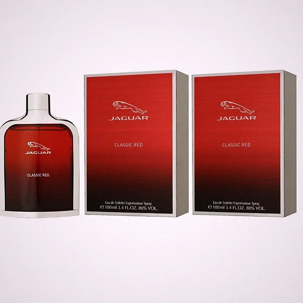 Jaguar Classic Red 2 x 100 ml Eau de Toilette Herrenparfum Herrenduft Set