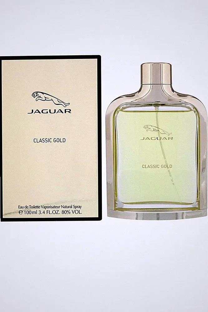 Jaguar Gold Eau de Toilette Spray 100 ml Herrenduft Woody Citrus Duft