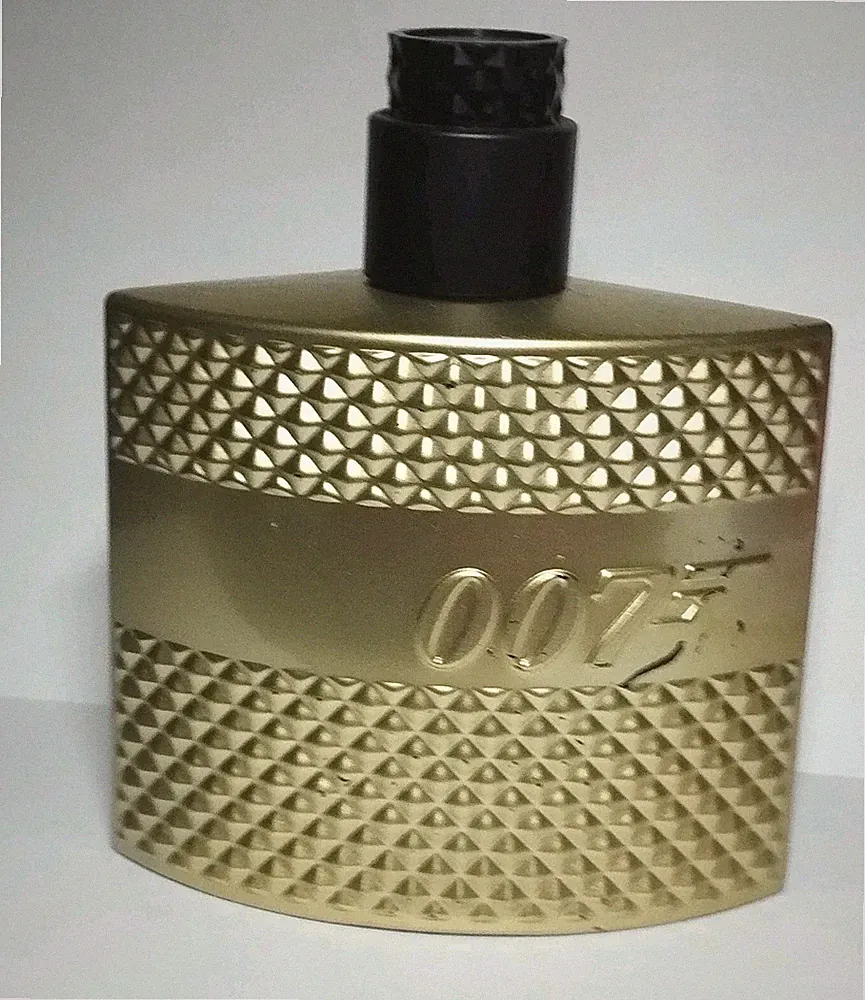 JAMES BOND 007 GOLD EAU DE TOILETTE FOR MEN 75 ML VAPORIZADOR . DESCATALOGADO.