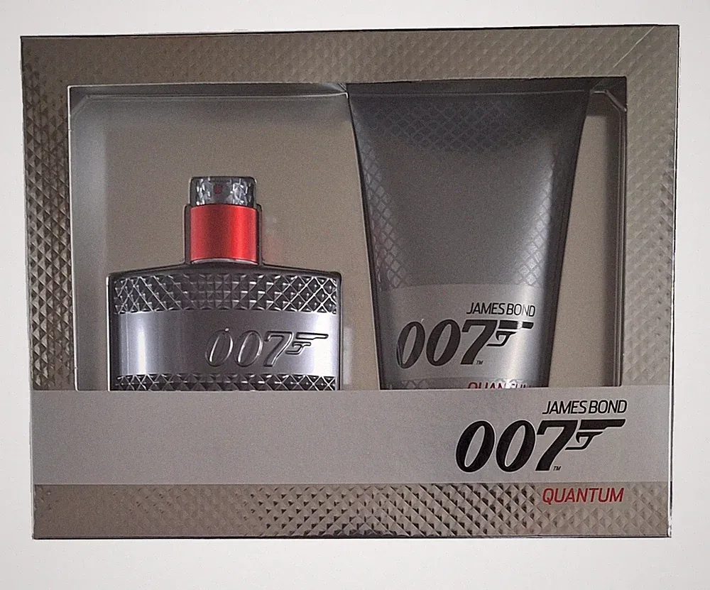 James Bond Quantum Men EDT 50 ml EdT Spray + Shower Gel 150 ml