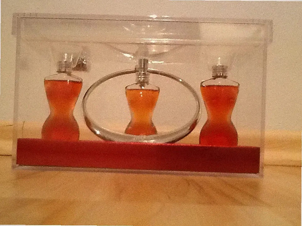 Jean Paul Gaultier Coffret Le Pendentif 3x10ml Eau de Toilette Rarität 2001/2002