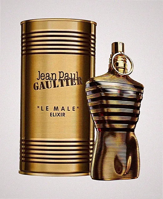 Jean Paul Gaultier Le Male Elixir 125ml Parfum-Spray Flakon mit Dose