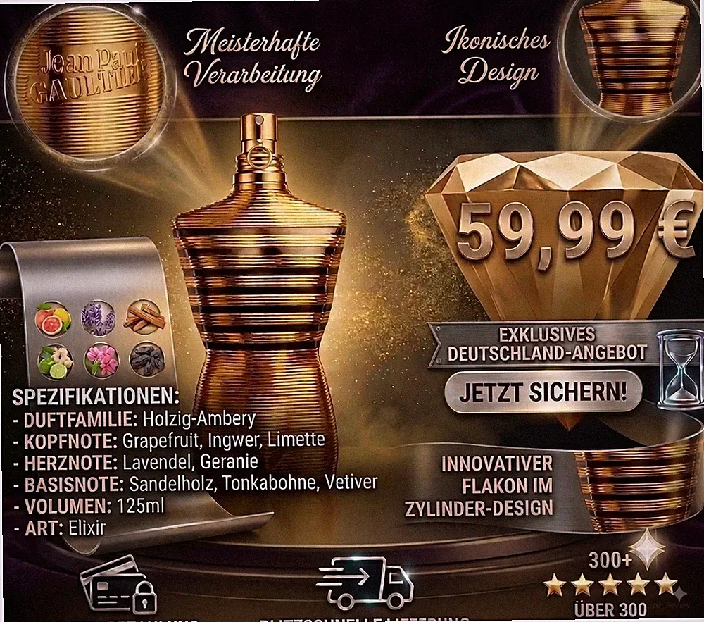 Jean Paul Gaultier Le Male Elixir