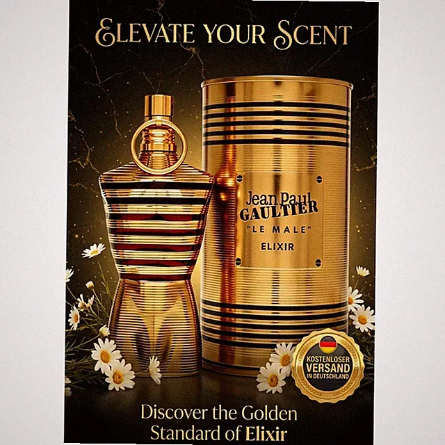Jean Paul Gaultier Le Male Elixir Men's Eau de Parfum 125ml