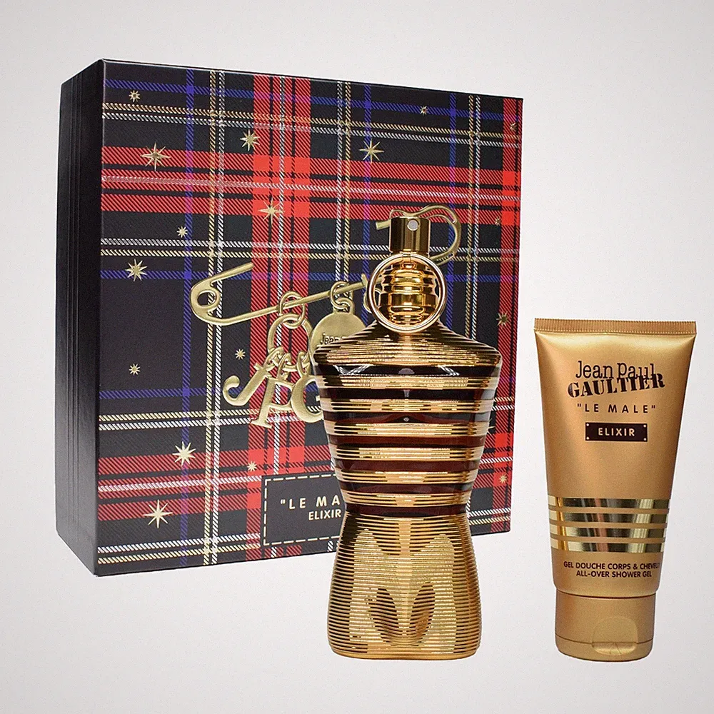 Jean Paul Gaultier Le Male Elixir Parfum 125 ml + 75 ml Duschgel Herren Geschenk