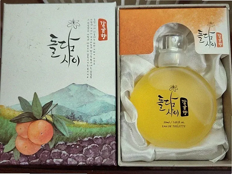 Jeju K-Beauty Mandarin Parfum - Floral Citrus Eau de Toilette 50ml
