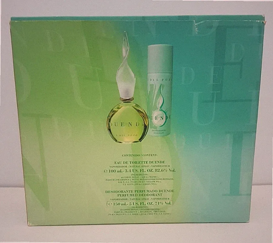 Jesús del Pozo Duende Eau de Toilette 100 ml Spray + Parfüm-Deodorant 150 ml