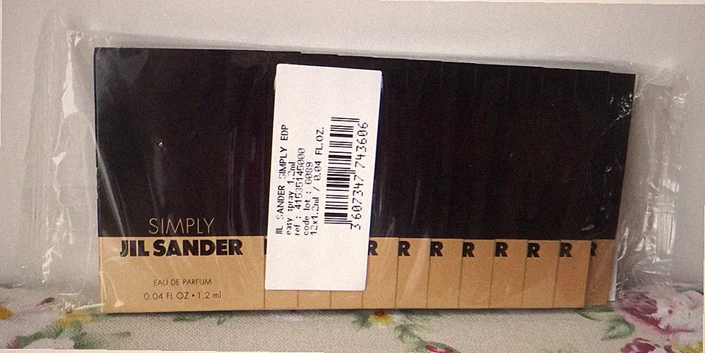 Jil Sander Simply Eau De Parfum EDP Spray 14,4 ml RAR Neu