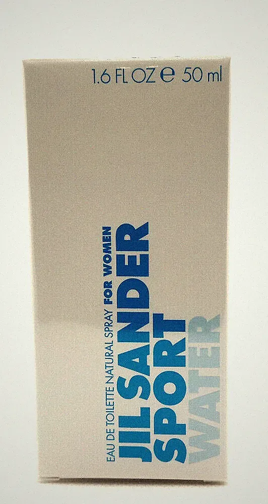 Jil Sander Sport Water, Eau de Toilette Spray 50 ml, für Damen, neu in OVP