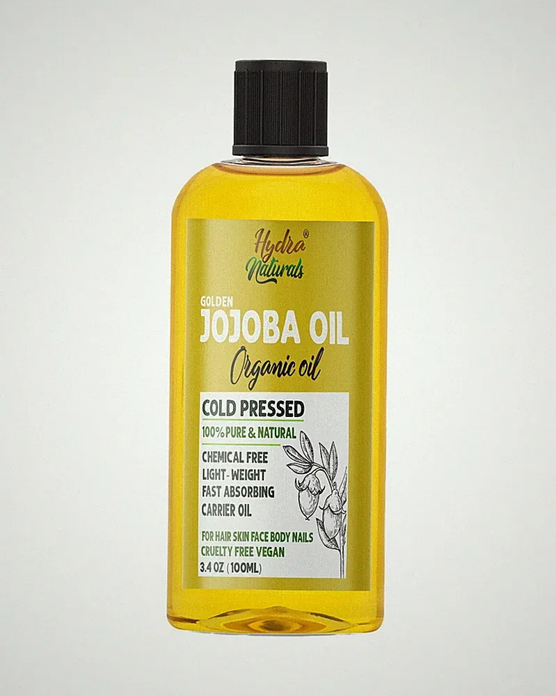 Jojobaöl Bio für Haare Körper Haut Gesichtsöl rein natürlich kaltgepresst 100ml