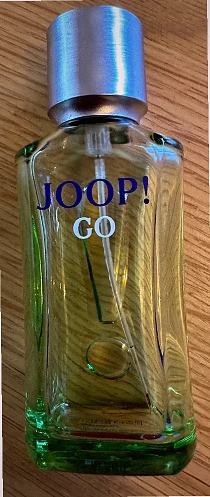 Joop GO Eau de Toilette 50 ml LEERER Flakon. Ohne Karton.