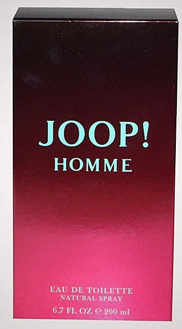Joop! Homme Eau de Toilette 200 ml Herrenparfum Neu OVP