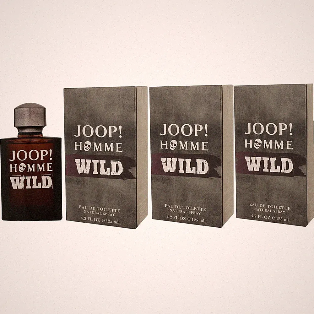 Joop Homme Wild 3 x 125 ml Eau de Toilette EDT Herrenduft Set