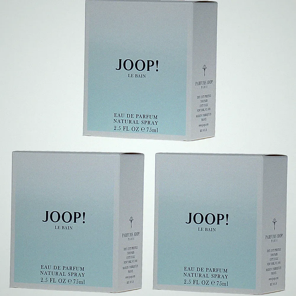 Joop! Le Bain - EDP Eau de Parfum 75ml - 3x
