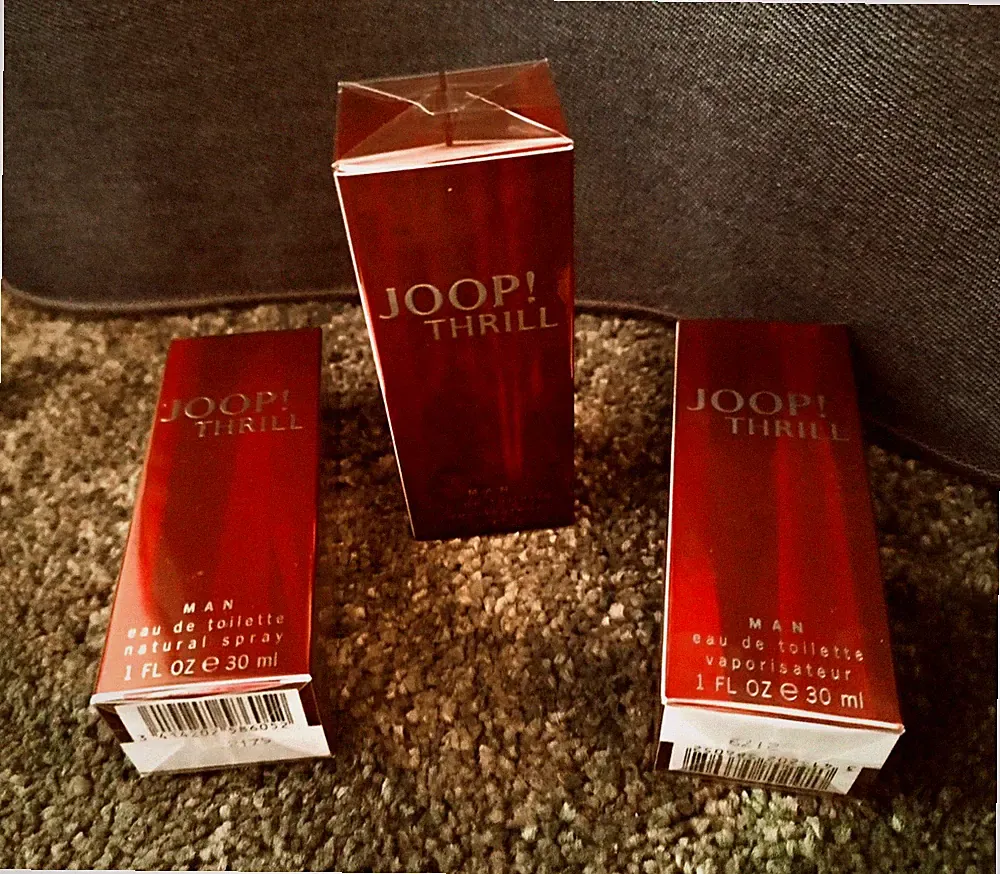 Joop Thrill Man EDT 30ml OVP – eingestellt/discontinued – 3 Stück