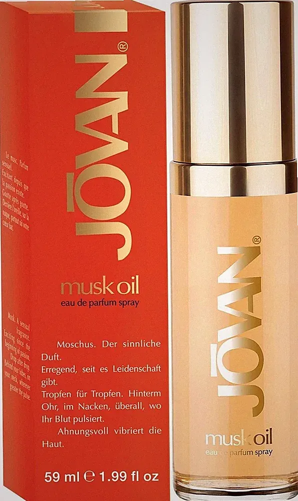 ✅Jovan Musk Oil Eau de Parfum Spray EdP Pumpzerstäuber Moschus Frauen Duft 59ml✅