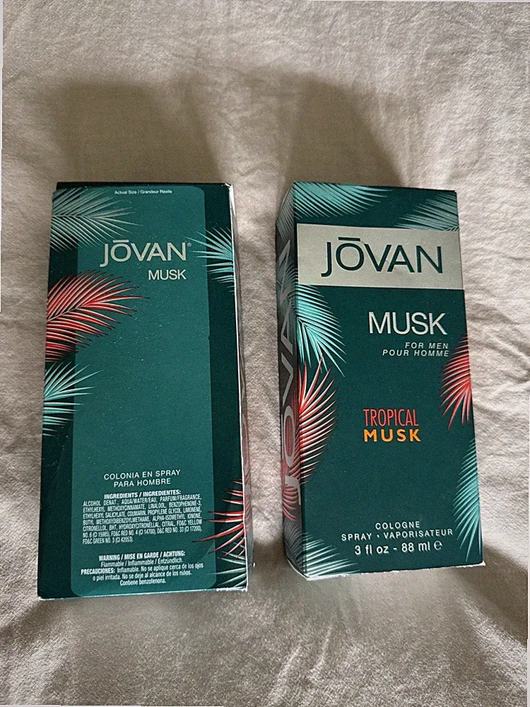 Jovan Musk Tropical Musk for Men Eau de Cologne Spray 88 ml Moschus Normal