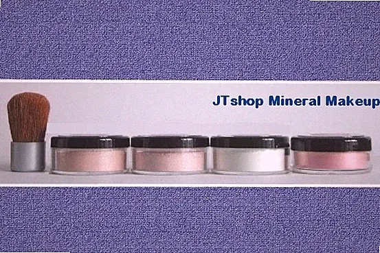 JTshop Superior Mineral Make-up lose Puder (essentielles Kit) ganz natürlich