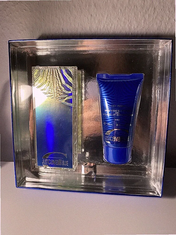 Just Cavalli Blue Roberto Cavalli 60 ml EDT+ Shower Gel 75 ml
