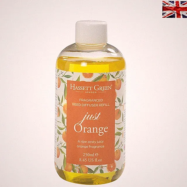 Just Orange Reed Diffuser Refill 250ml - Erfrischender Duft für Home Ambiance