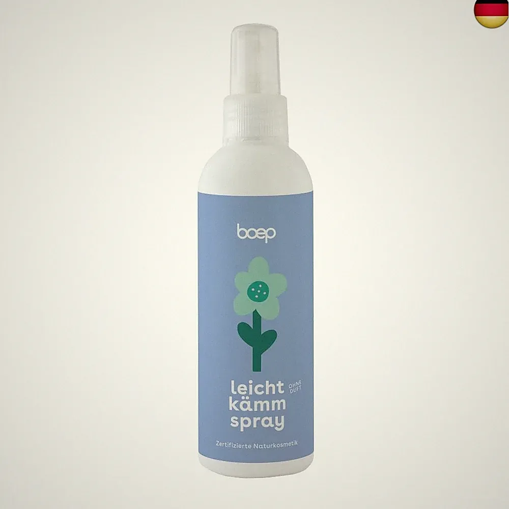 Kämmbarkeitsspray für Kinder | Naturkosmetik Leichtkämmspray ohne Parfüm | Das A