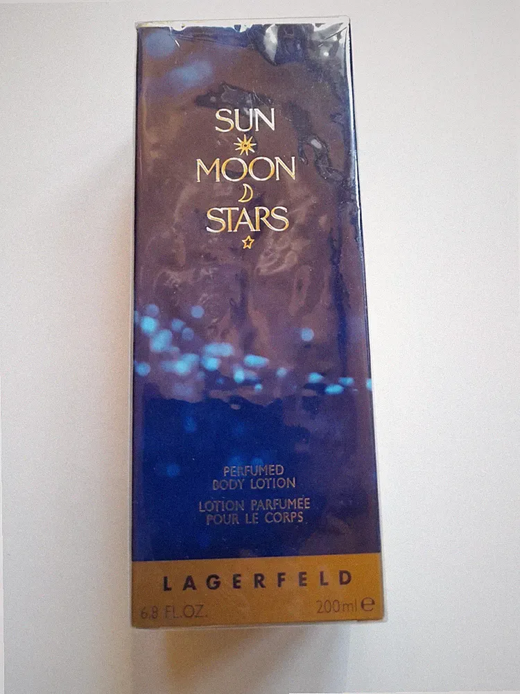 Karl Lagerfeld Sun Moon Stars OVP Perfumed Body Lotion 200ml Parfüm 90er Vintage