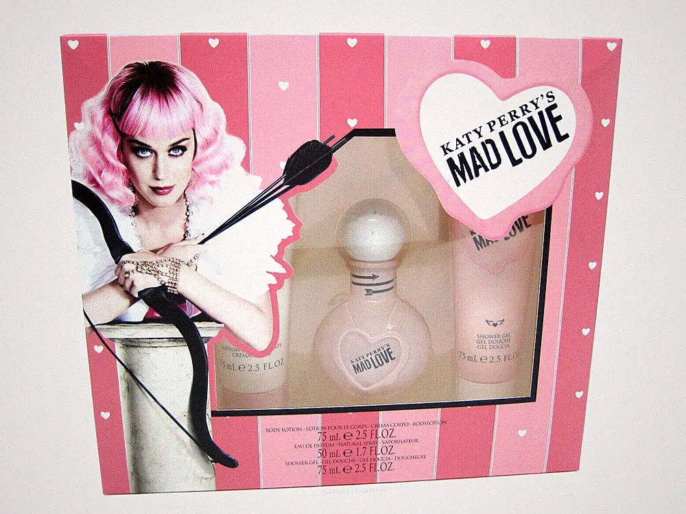 Katy Perry s Mad Love 50 ml Eau de Parfum + 75 ml Body Lotion + 75 ml Shower Gel